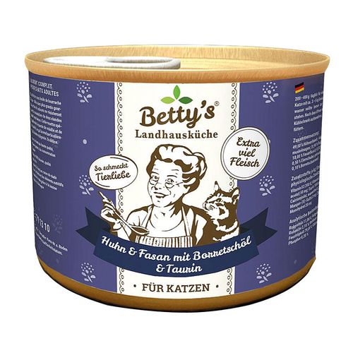 Betty's Landhausküche Poulet & faisan 200g - MyStetho Veterinary