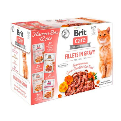 Brit Care Cat Brit Care Cat Flavour Box - Filets en sauce 85g - MyStetho Veterinary