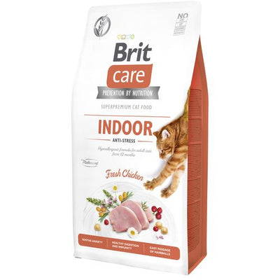 Brit Care Cat Brit Care Cat Sans Céréales - Chats Domestiques - Anti-stress 7kg - MyStetho Veterinary