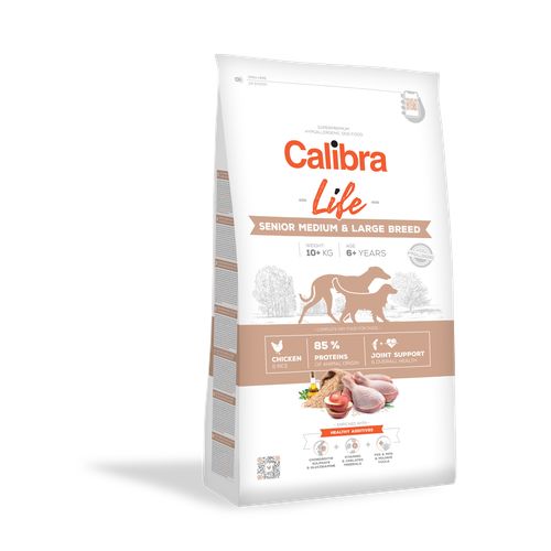 Calibra Superpremium Life Senior Medium Large Poulet & Riz 12kg - MyStetho Veterinary