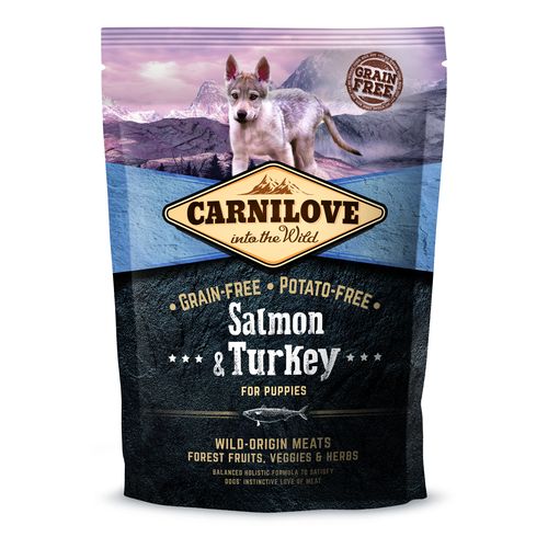 Carnilove Dog Chiot - Saumon & Dinde 1,5kg - MyStetho Veterinary
