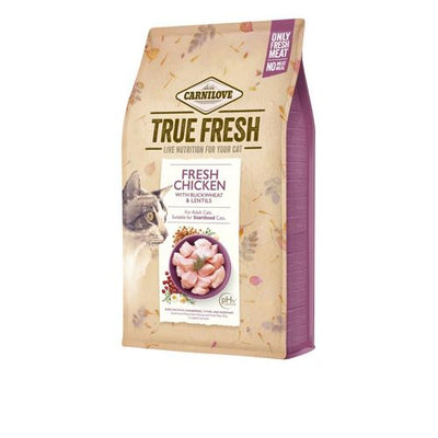 Carnilove Feline Adulte True Fresh - Poulet frais 4,8kg - MyStetho Veterinary