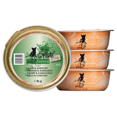 Catz Finefood Filets No. 415 - poulet & kangourou en gelée 85g - MyStetho Veterinary