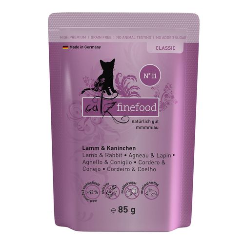 Catz Finefood No. 11 avec agneau & lapin, 85g - MyStetho Veterinary