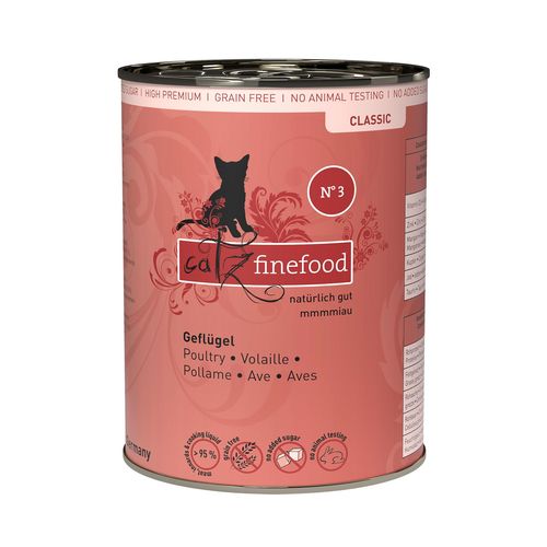 Catz Finefood No. 3 avec volaille, 400g - MyStetho Veterinary