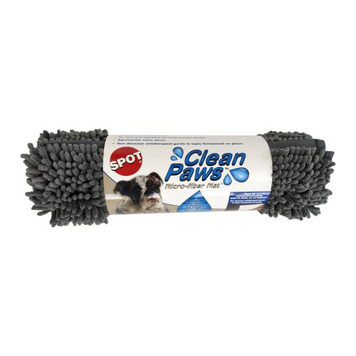 Clean Paws Mat Uni Gris Gr. M, 80 x 50 cm - MyStetho Veterinary