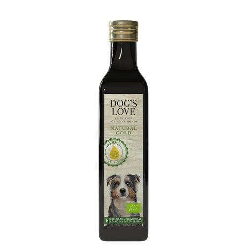 Dog's Love BIO-huille Natural Gold 250ml - MyStetho Veterinary