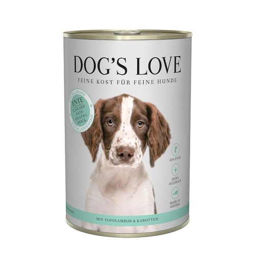 Dog's Love Canard & topinamb & carotte 800g - MyStetho Veterinary