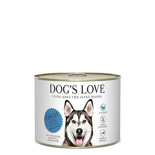 Dog's Love Classic Adult poissons, amarante, carotte & pissenlit, 200g - MyStetho Veterinary
