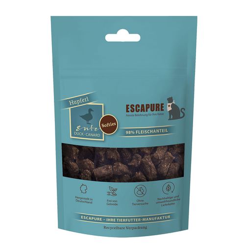 ESCAPURE Dragée de canard softies 80g - MyStetho Veterinary
