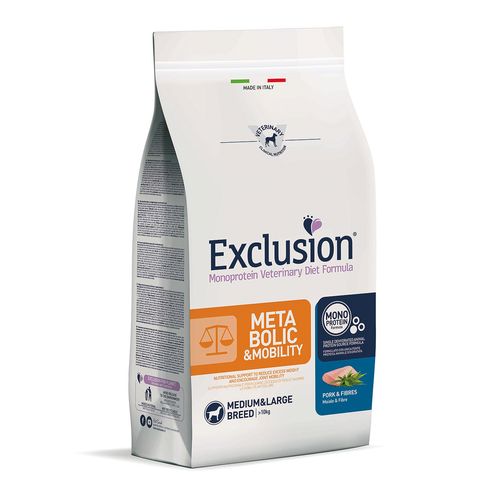 Exclusion Dog VET Adult Med&La Pork 12kg - MyStetho Veterinary