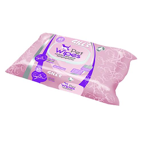 Gill's lingettes nettoyantes talc 40 Stück - MyStetho Veterinary