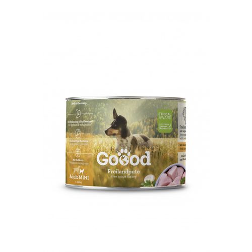 Goood Canine Mini Adult Dinde élevée en plein air 200 g - MyStetho Veterinary