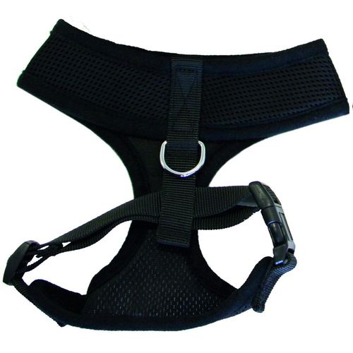 Harnais souples pour chiens noir S 31-46 cm - MyStetho Veterinary