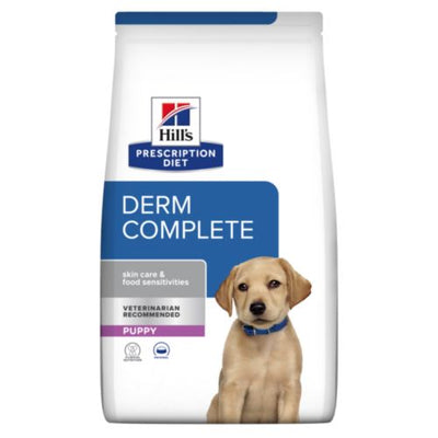 Hill's PRESCRIPTION DIET Derm Complete Puppy Croquettes pour Chiot 4 kg - MyStetho Veterinary