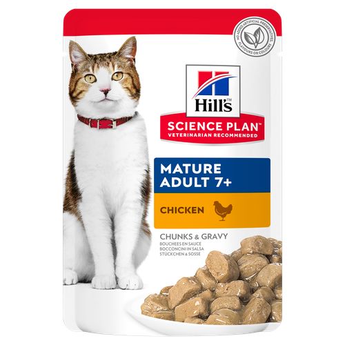 Hill's Science Plan Mature Adult 7+ Chicken 85 g - MyStetho Veterinary