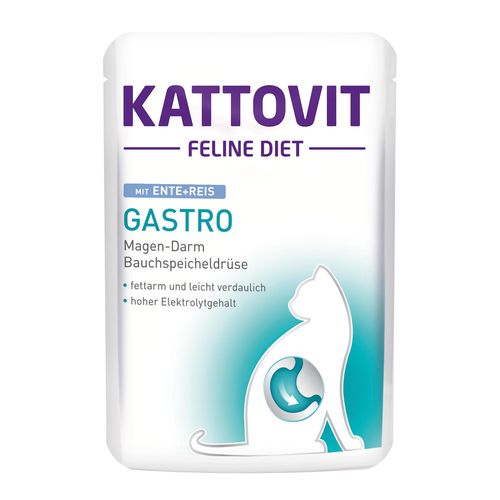 Kattovit Gastro canard et riz - MyStetho Veterinary
