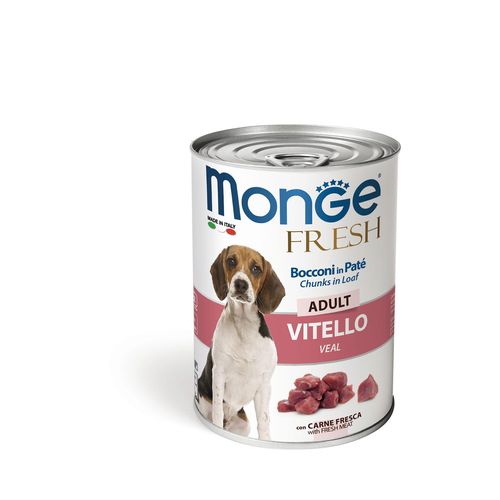 Monge Dog FRESH Adult Veal 400g - MyStetho Veterinary