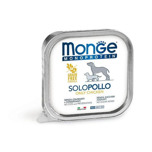 Monge Poulet Monoprotéine GF Patè - MyStetho Veterinary