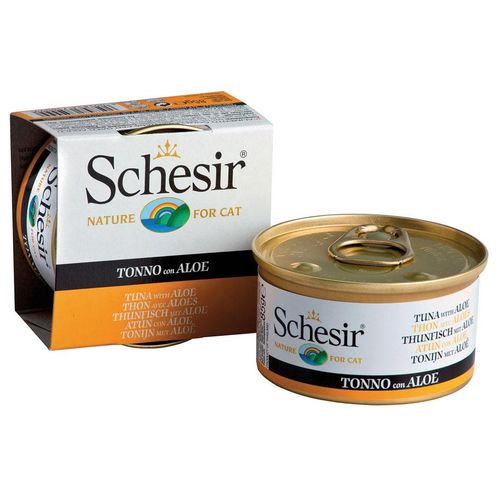 Schesir Jelly thon avec aloès 85g boite - MyStetho Veterinary