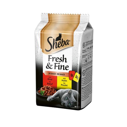 Sheba Fresh & Fine Composition consistante - MyStetho Veterinary