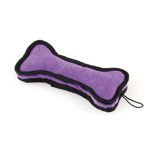 Swisspet Bite Me Bone, violet, 24x10.5x4.5cm, sans couineur - MyStetho Veterinary