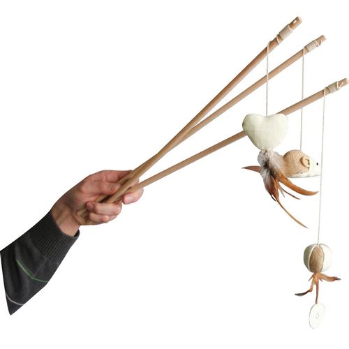 Swisspet canne de jeu pour chats “Natural Toy” - MyStetho Veterinary