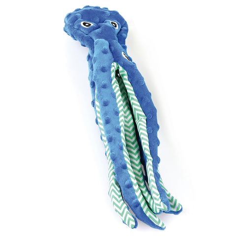 Swisspet Noppi-Play, pieuvre, bleu, avec couineur - MyStetho Veterinary