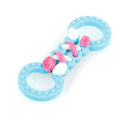 Swisspet Puppy-Play anneau double, bleu clair - MyStetho Veterinary