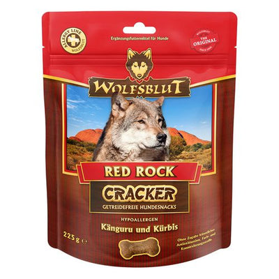 Wolfblut Canine Cracker Red Rock - kangourou avec potiron 225g - MyStetho Veterinary