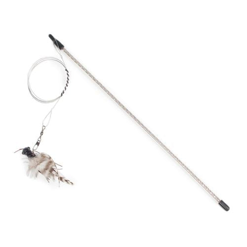 All For Paws Natural Instinct Bait Fly Wand (1.4m) - MyStetho Veterinary