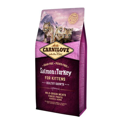 Carnilove Cat Chaton - Saumon & Dinde 6kg - MyStetho Veterinary