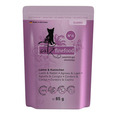 Catz Finefood No. 11 avec agneau & lapin, 85g - MyStetho Veterinary