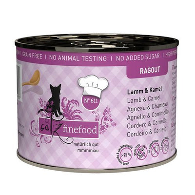 Catz Finefood Ragout No. 611 avec agneau & camel - MyStetho Veterinary