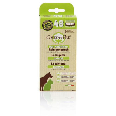 CottonPet lingettes, en pur coton - MyStetho Veterinary