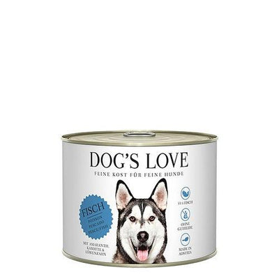 Dog&#039;s Love Classic Adult poissons, amarante, carotte & pissenlit, 200g - MyStetho Veterinary