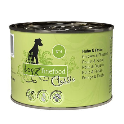 Dogz Finefood No.04 poulet & faisan 200g - MyStetho Veterinary