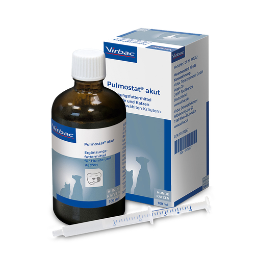 Pulmostat Akut 100 ml - MyStetho Veterinary