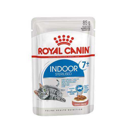 Royal Canin Indoor 7+ In Soße 85 g - MyStetho Veterinary