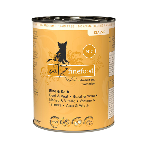 Catz Finefood No. 7 avec veau, 400g - MyStetho Veterinary