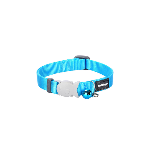 RedDingo RougeDingo Collier pour chat Plain Turquoise - XS - MyStetho Veterinary