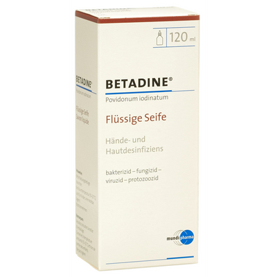 Betadine Seife liq Fl 120 ml - MyStetho Veterinary