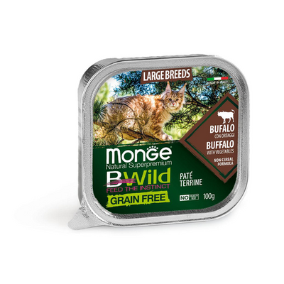 Monge Bwild GF LARGE Buffle - MyStetho Veterinary