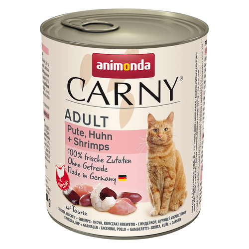 Animonda CARNY adult dinde, poulet + crevette, 800g - MyStetho Veterinary