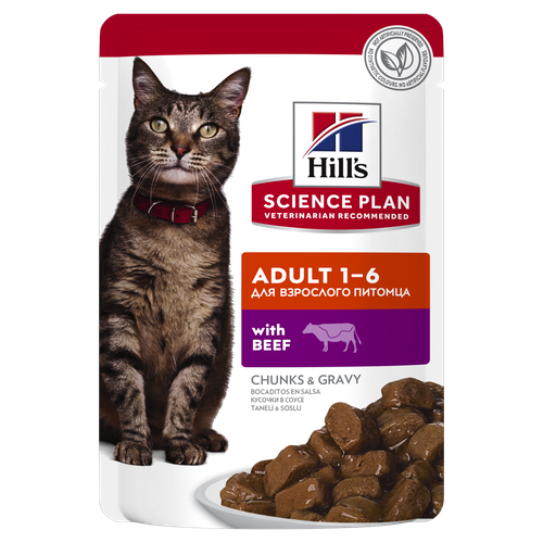 Hill's Science Plan Adult Beef 85 g - MyStetho Veterinary