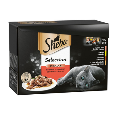 Sheba Selection en sauce composition consistante - MyStetho Veterinary