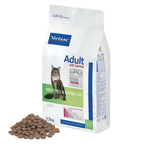 HPM Adult Cat Salmon Neutered & Entire 7 kg - MyStetho Veterinary