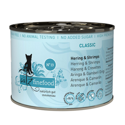 Catz Finefood No. 13 avec hareng &amp; crabes, 200g - MyStetho Veterinary