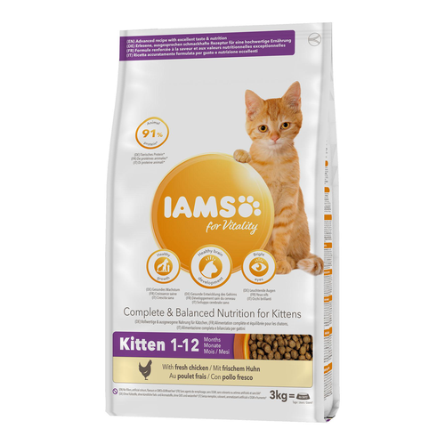 Iams Kitten Chicken - MyStetho Veterinary