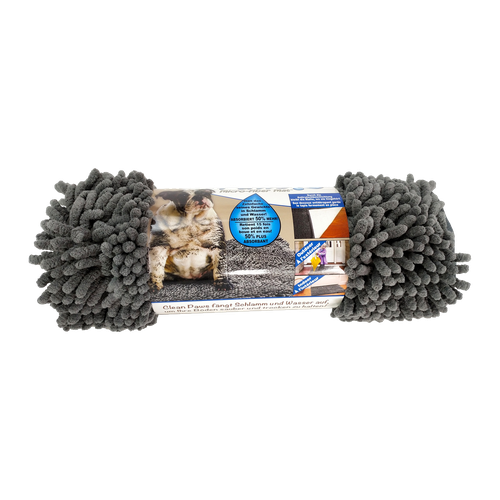 Clean Paws Mat Uni Gris Gr. S, 60 x 40 cm - MyStetho Veterinary